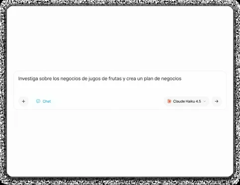 Escribe una pregunta, sube un archivo o inicia un chat de voz
