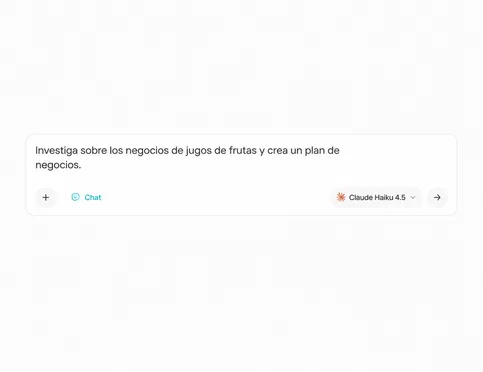 Escribe una pregunta, sube un archivo o inicia un chat de voz