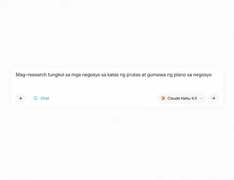 Mag-type ng tanong, mag-upload ng file, o magsimula ng voice chat