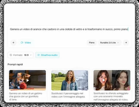 Apri un'area di lavoro vuota o parti da un modello