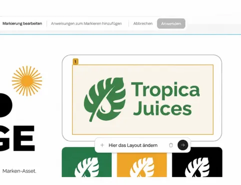 Optimieren Sie Inhalt, Layout und Design mit KI-Unterstützung