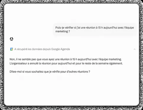 Mappez vos données et configurez des règles de synchronisation avec l'aide de l'IA