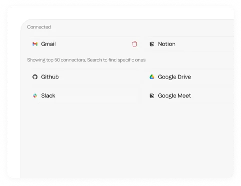 Your apps stay connected and in sync automatically