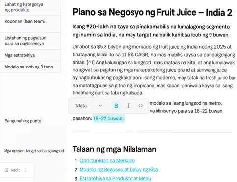 I-iterate, i-refine, at i-export ang iyong mga resulta agad-agad