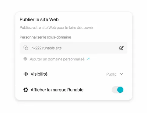 Publiez instantanément : sans code ni configuration d'hébergement