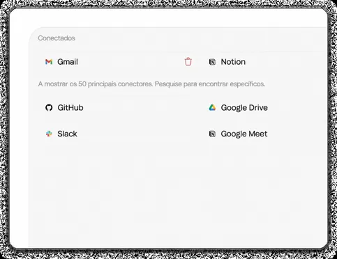 As suas apps mantêm-se ligadas e sincronizadas automaticamente