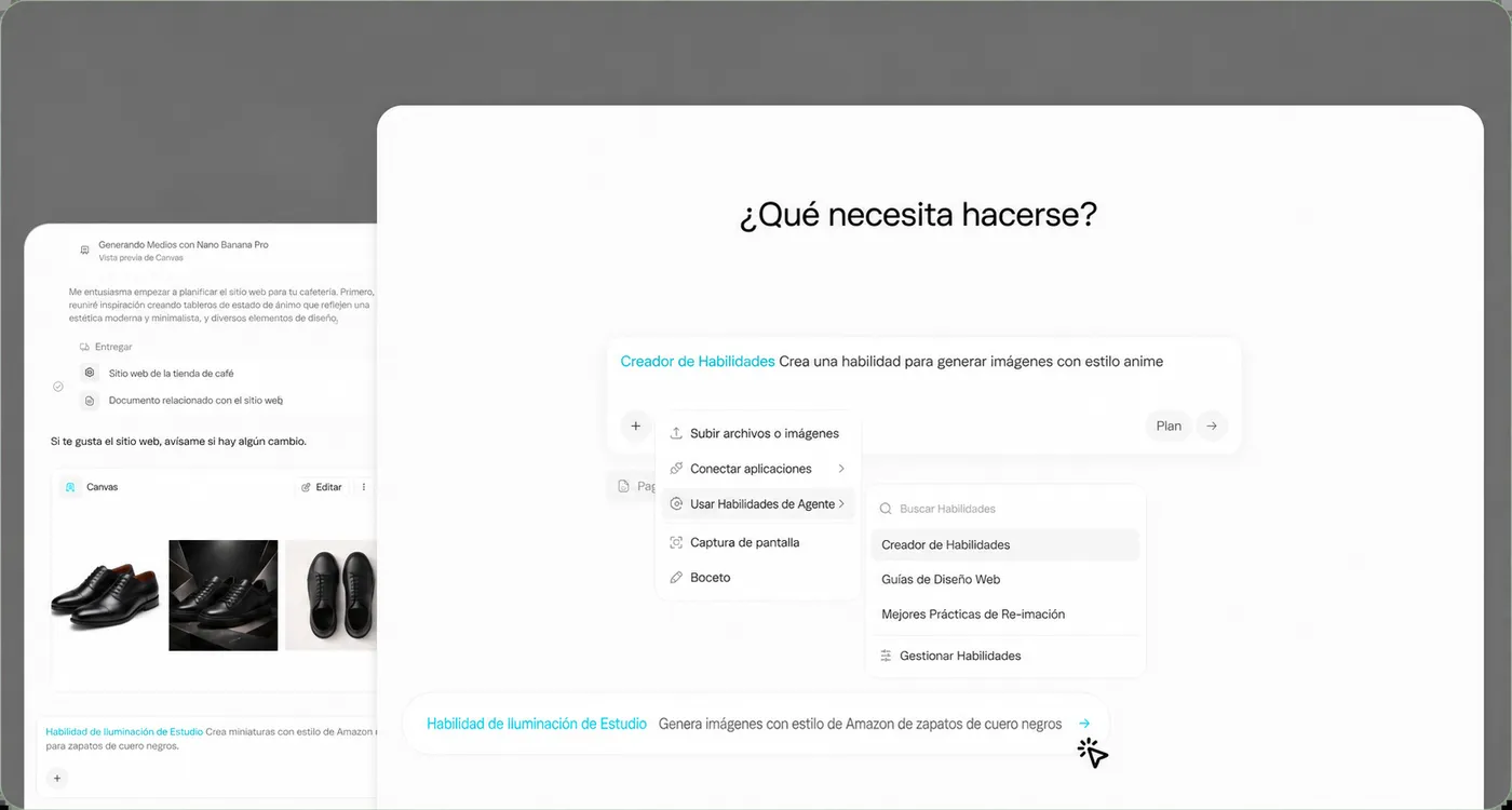Automatiza cualquier flujo de trabajo con agentes de IA personalizados