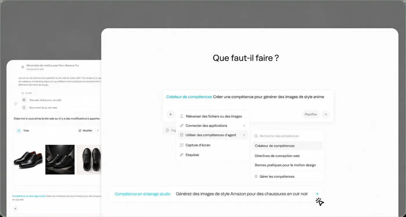 Automatisez n'importe quel workflow avec des agents IA personnalisés