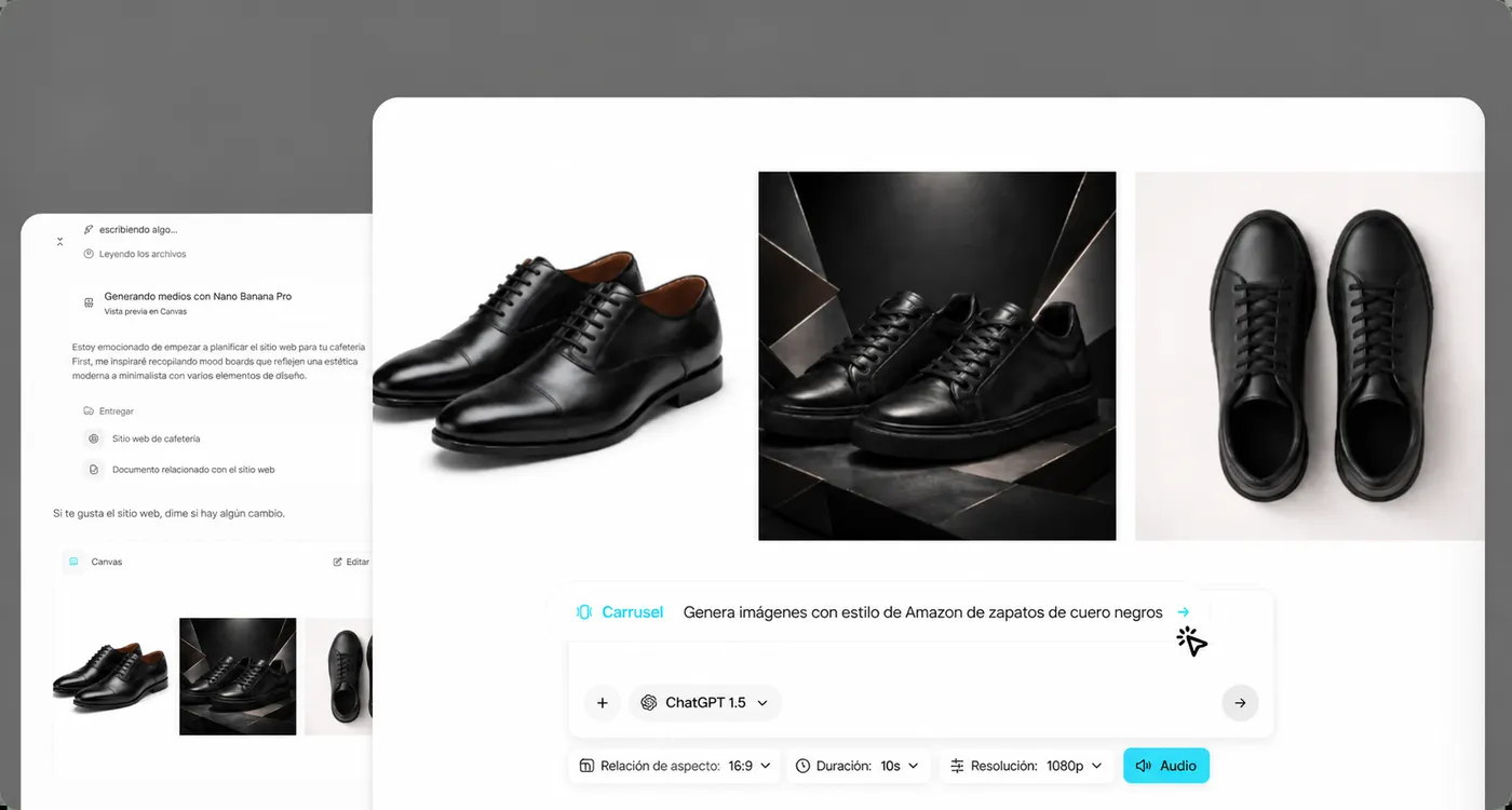Crea carruseles virales para Instagram y LinkedIn en segundos
