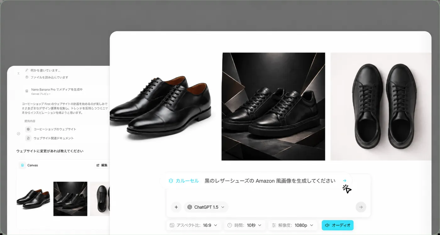 InstagramとLinkedIn向けのバイラルカルーセルを 数秒で作成