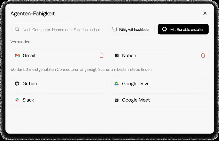 3.000+ App-Integrationen – Slack, Gmail, Notion & mehr