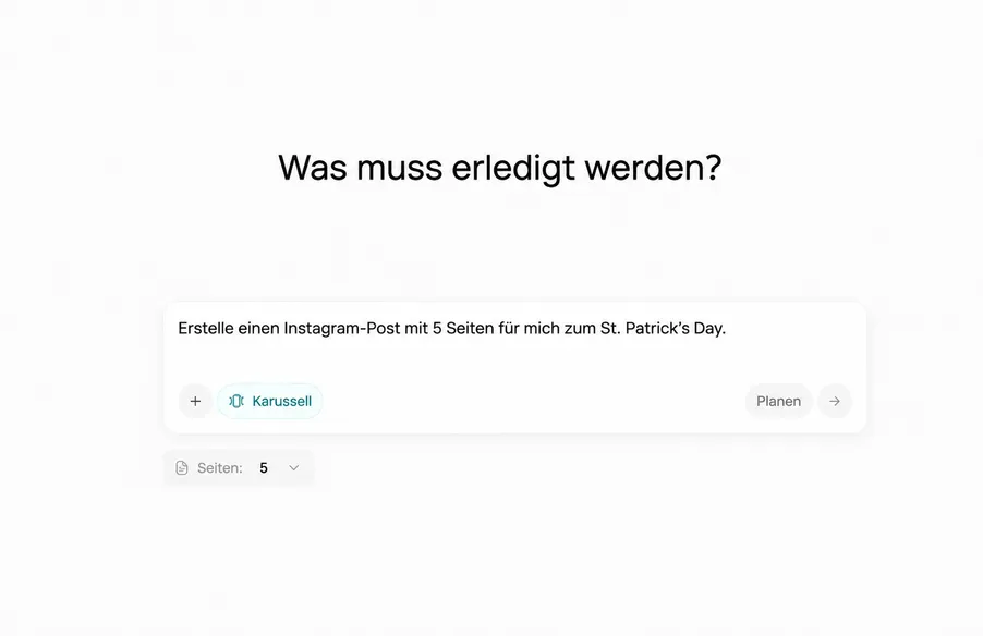 KI-Karussell-Generator – Virale Posts aus einem Prompt