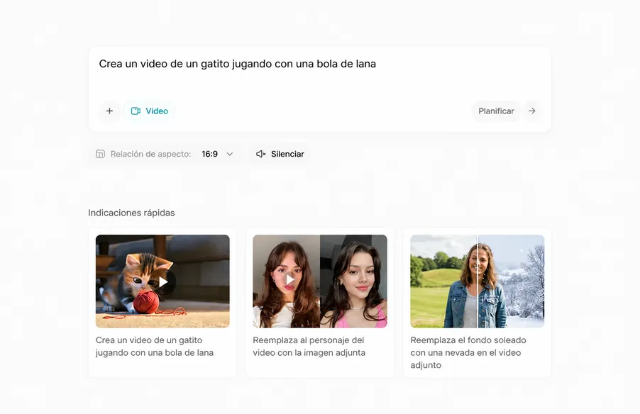 Generador de vídeo con IA: De texto a vídeo en minutos
