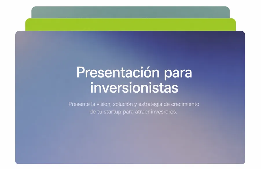 Creador de presentaciones con IA: Diapositivas completas en segundos