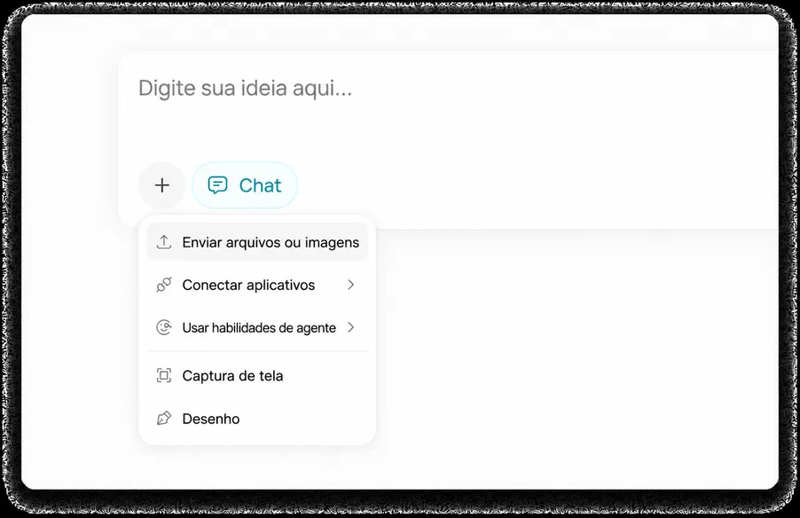 Chat com IA que Compreende Texto, Imagens, Ficheiros e Mais