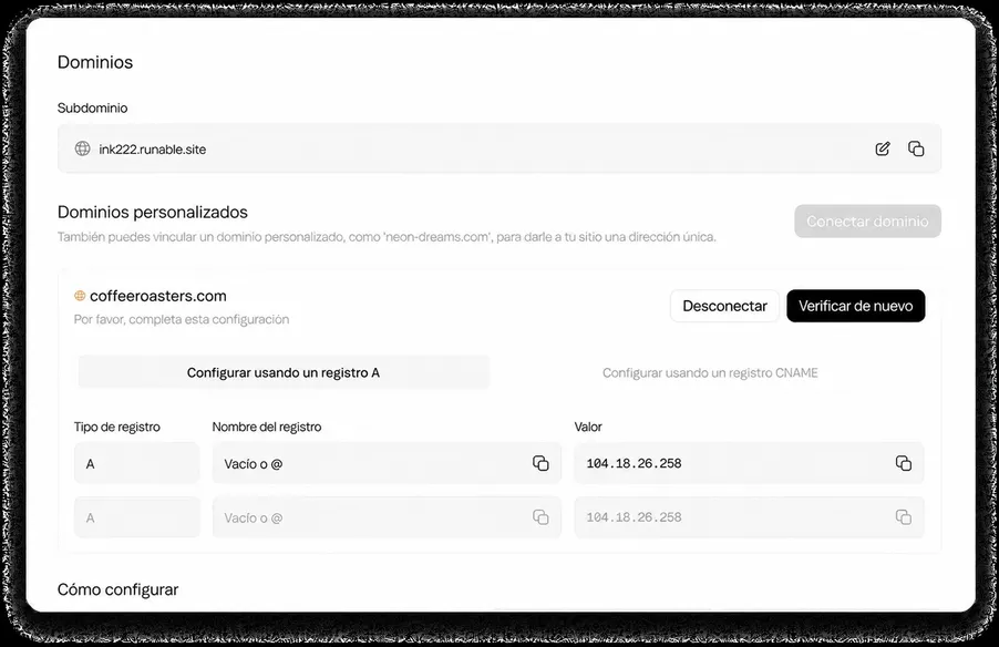 Dominios personalizados con SSL gratuito y hosting CDN