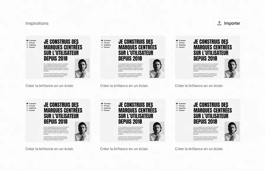 Mises en page professionnelles et plus de 500 modèles