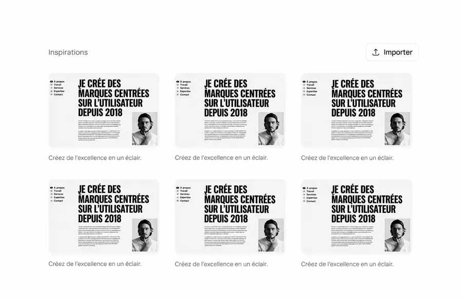 Mises en page professionnelles et plus de 500 modèles