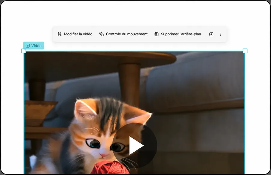 Image vers vidéo, contrôle de mouvement et effets vidéo IA