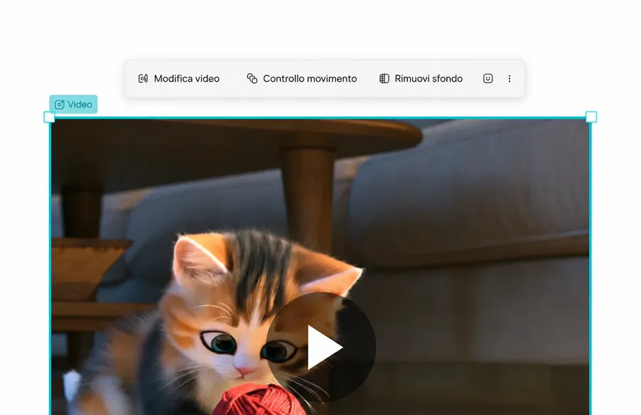 Da immagine a video con controllo del movimento AI