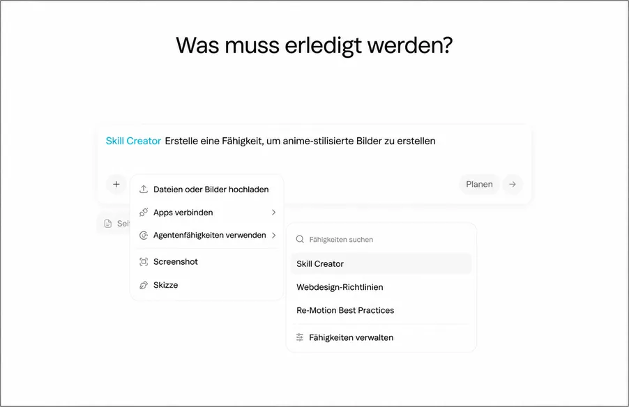 Autonome Multi-Step-Ausführung