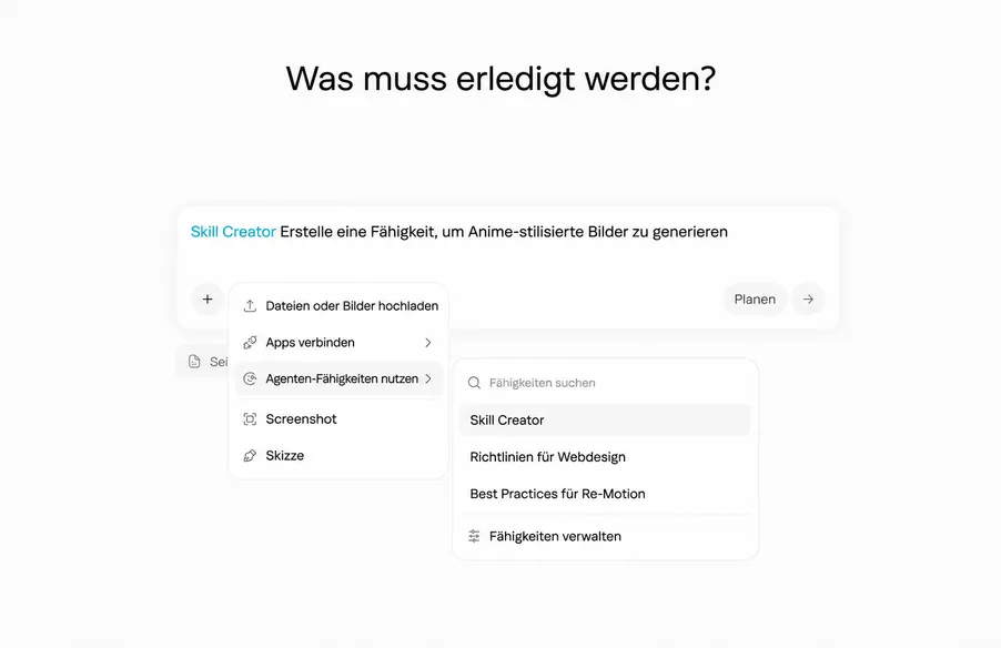 Autonome Multi-Step-Ausführung
