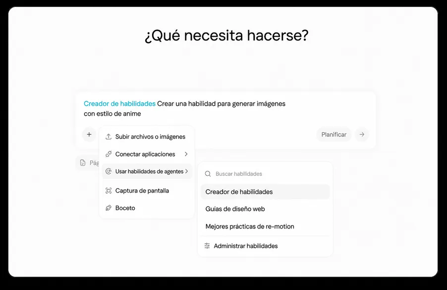 Ejecución autónoma de múltiples pasos