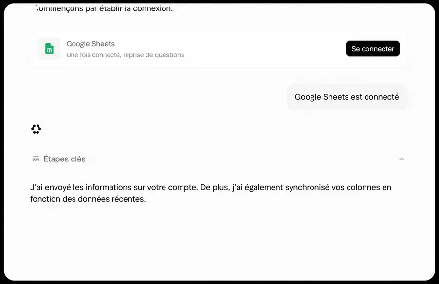 Automatisation des flux de travail en langage naturel