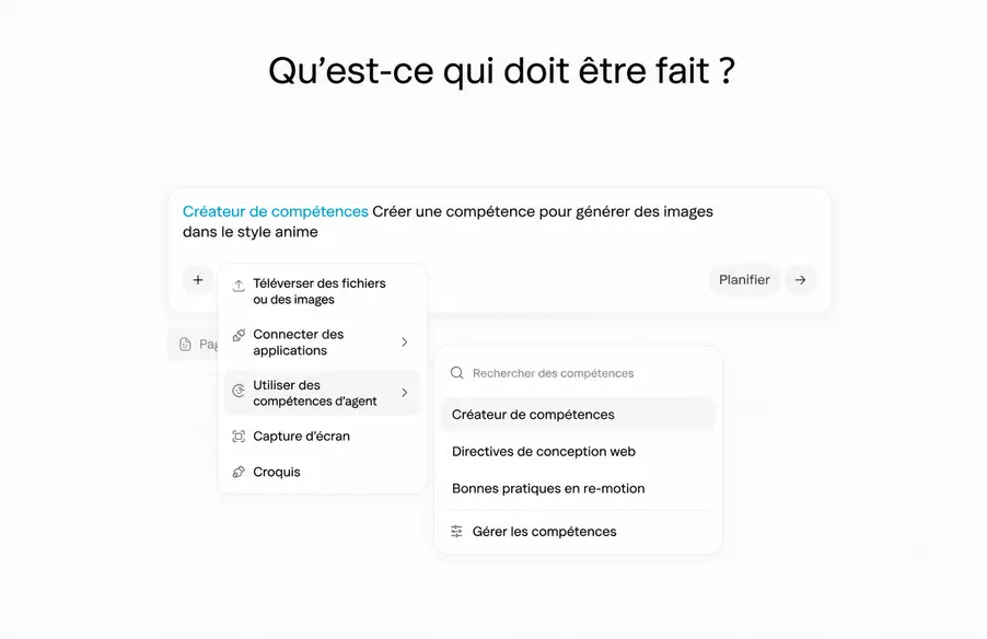 Exécution autonome en plusieurs étapes