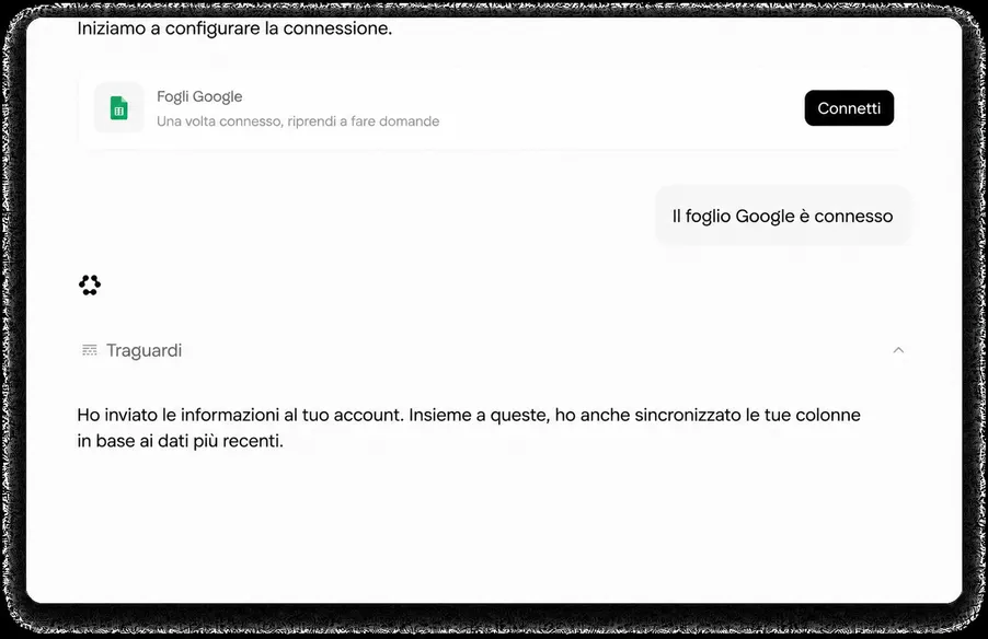 Automazione dei flussi di lavoro in linguaggio naturale