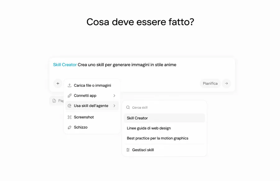 Esecuzione autonoma multi-fase