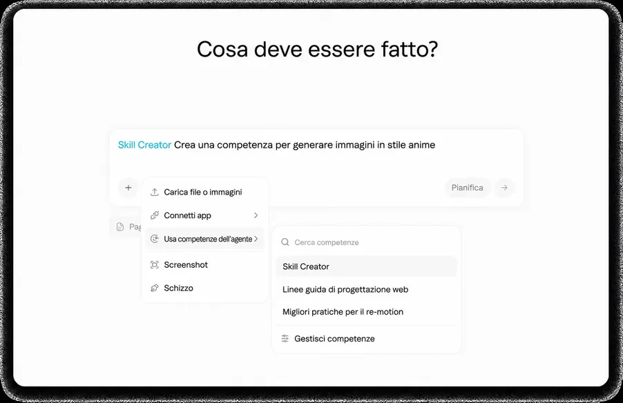 Esecuzione autonoma multi-fase