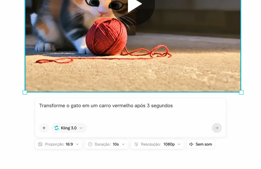 Remix de Vídeo com IA - Edite Estilo, Efeitos e Conteúdo