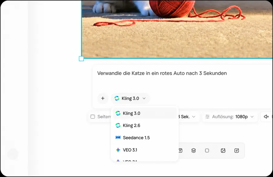 Multi-Modell-Video-Engine mit 4K-Unterstützung
