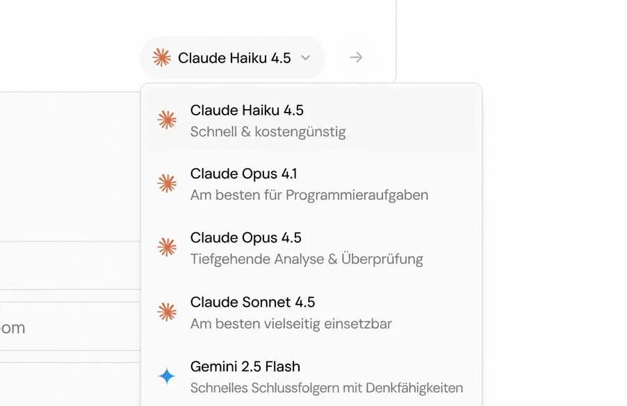 Multi-Modell-KI – Claude, ChatGPT, Gemini, Grok & mehr
