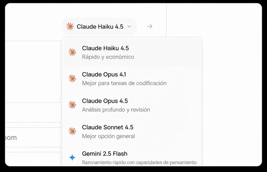 IA multimodelo: Claude, ChatGPT, Gemini, Grok y más