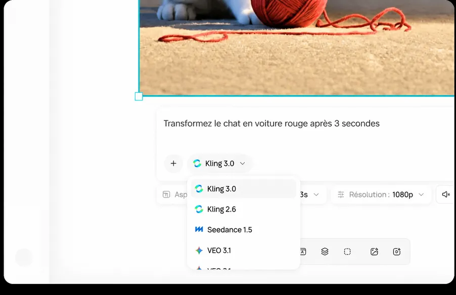Moteur vidéo multi-modèle avec support 4K