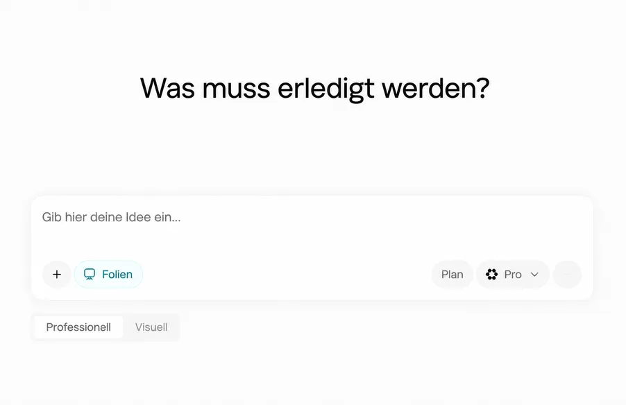 Erstellen Sie Folien aus Links, PDFs & Gliederungen