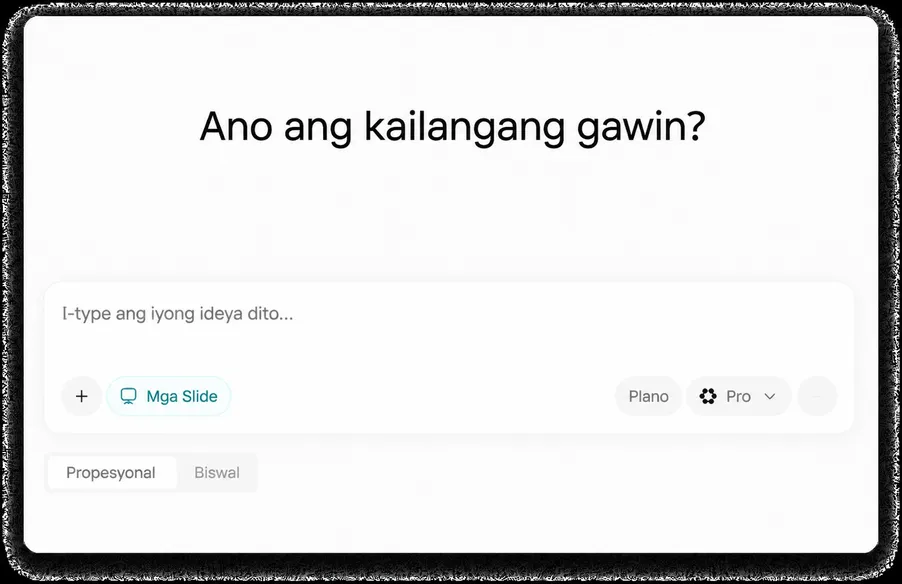 Gumawa ng Slides mula sa mga Link, PDF & Outline