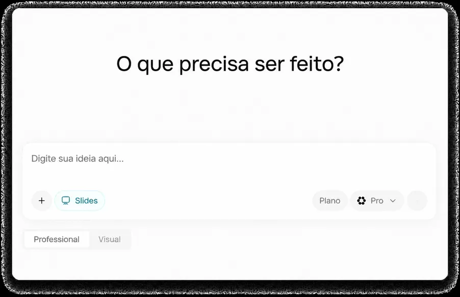 Crie Slides a partir de Links, PDFs e Esboços