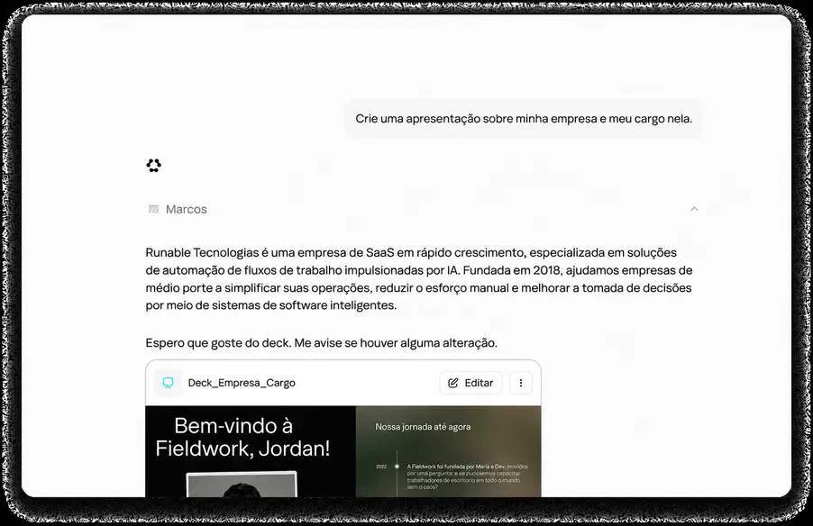 Conversas Sensíveis ao Contexto que Concluem Tarefas