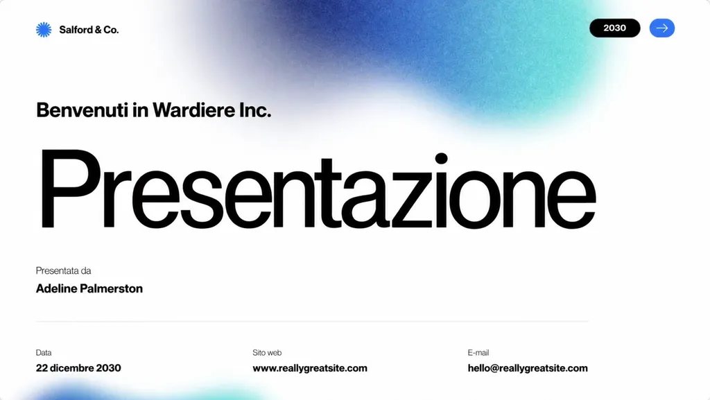 Presentazioni