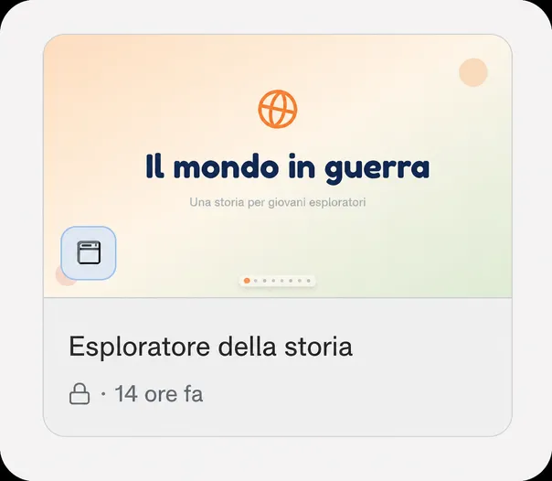 Un progetto aperto nella piattaforma di origine