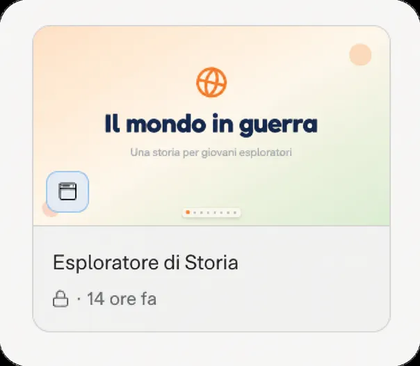 Un progetto aperto nella piattaforma di origine