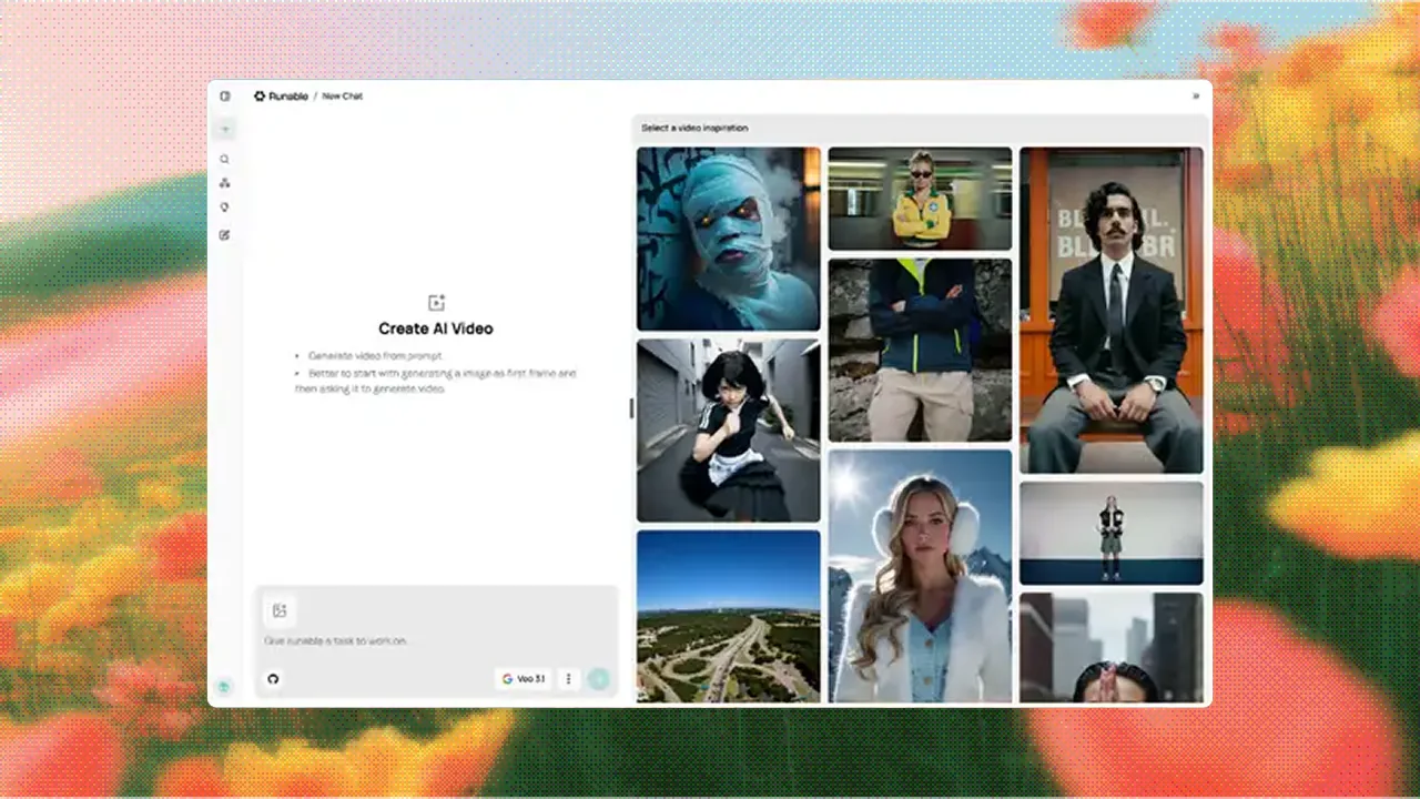 Video generation interface