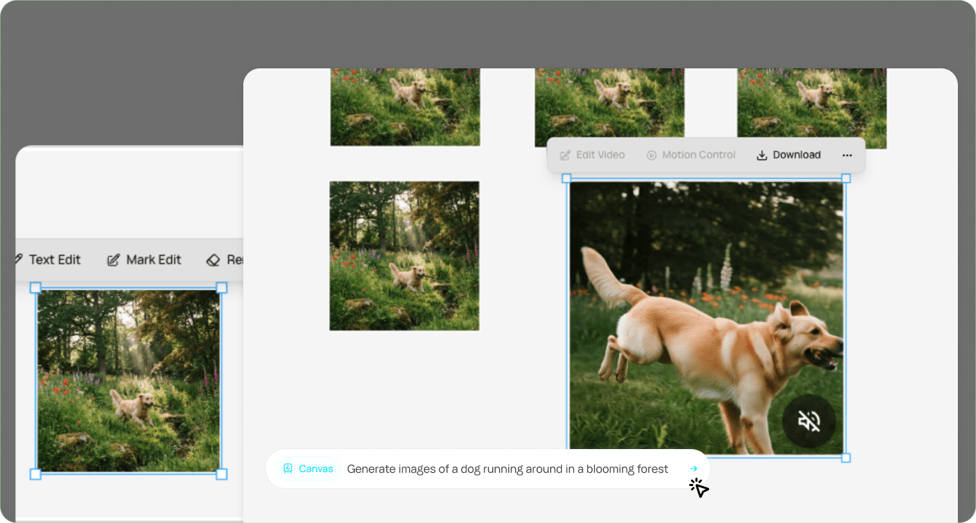 Design and brainstorm on an infinite AI canvas