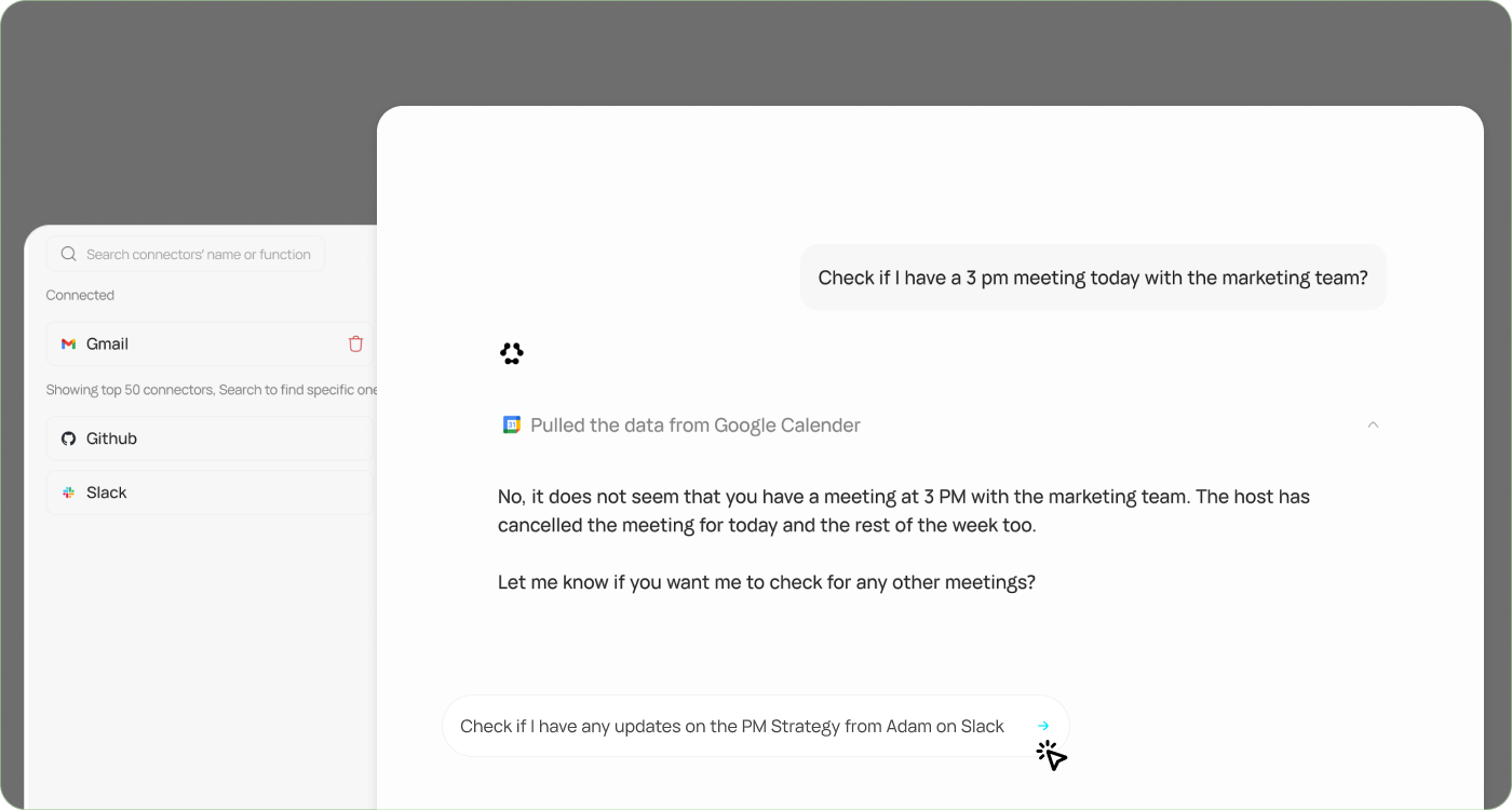 Connect all your apps in one click