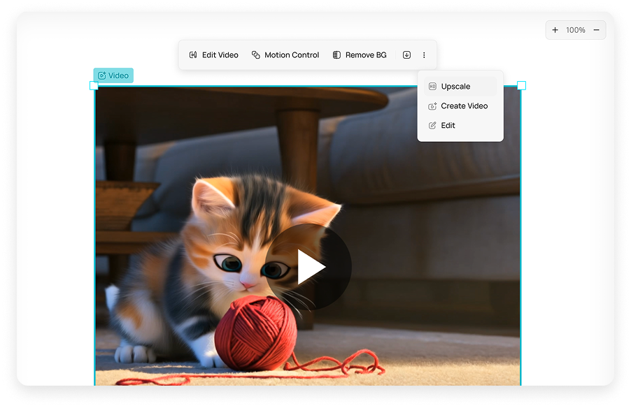 Generate, Edit & Upscale AI Images - All on One Canvas