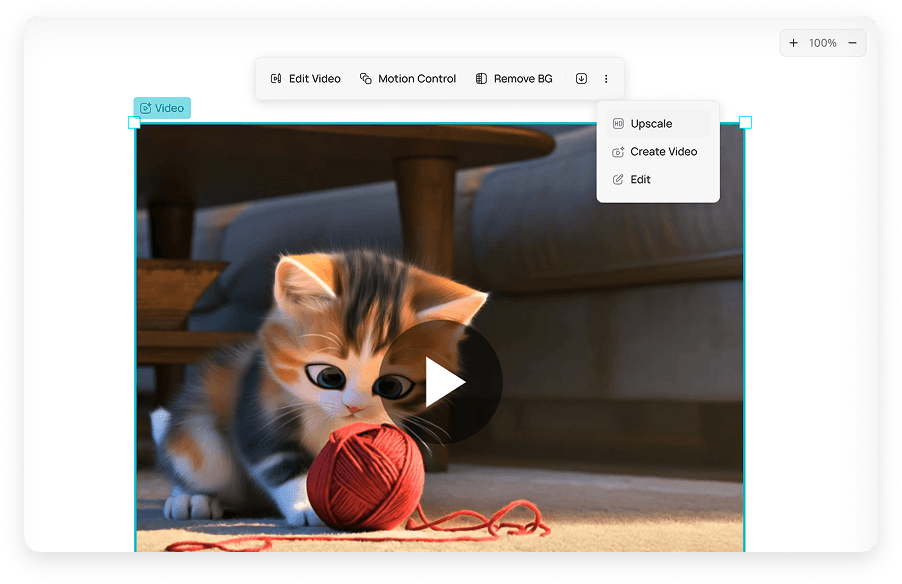 Generate, Edit & Upscale AI Images - All on One Canvas