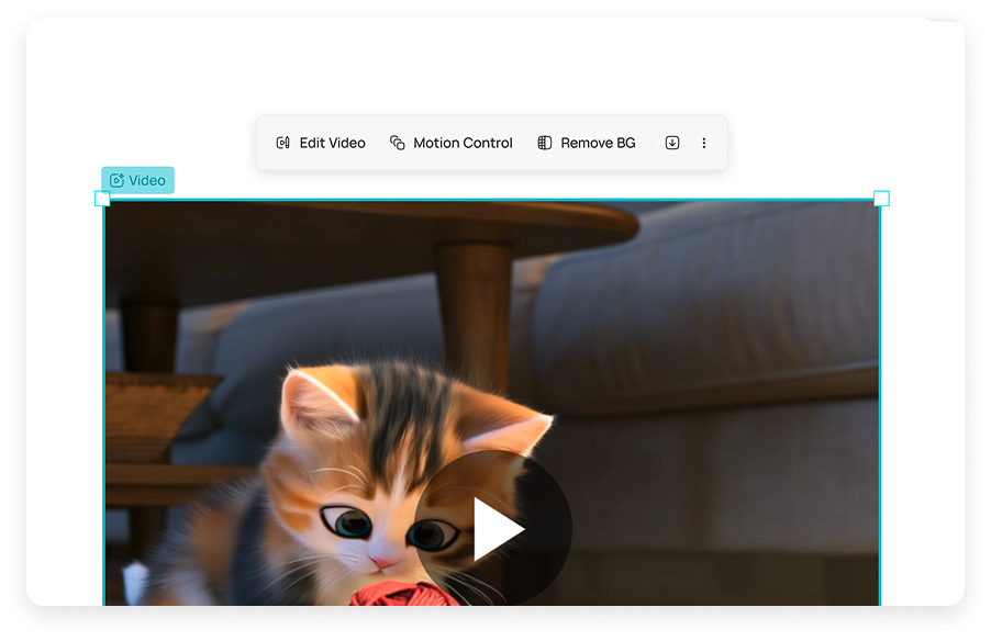 Image-to-Video, Motion Control & AI Video Effects